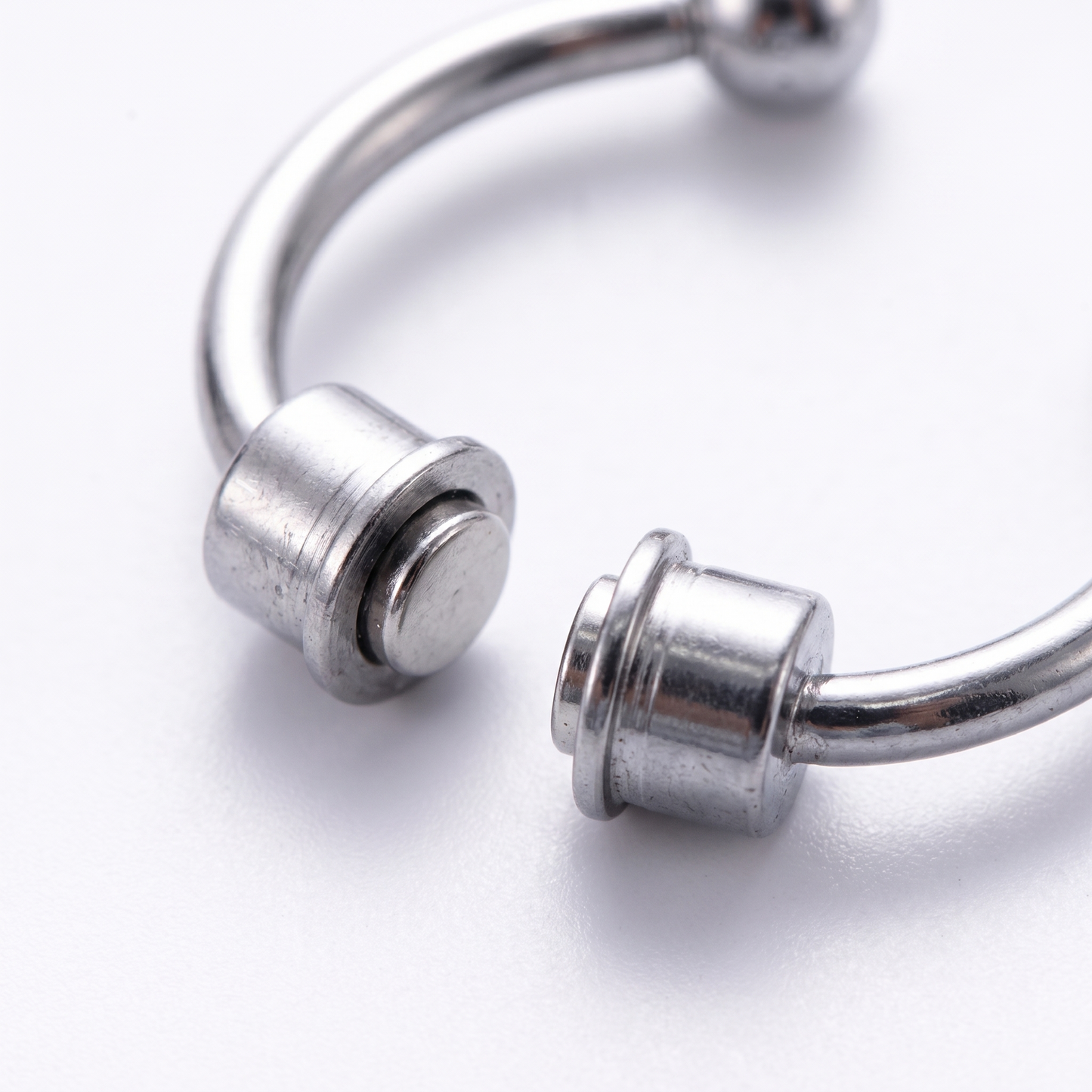 Close-up of the magnetic closure