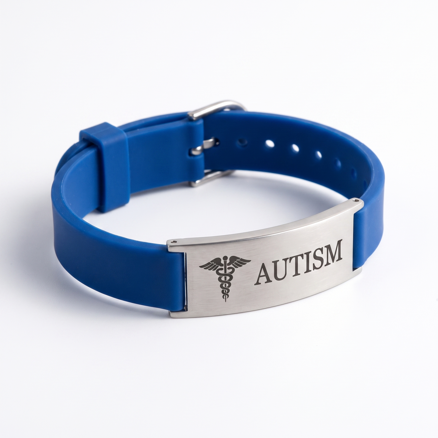 Autism ID bracelet product shot