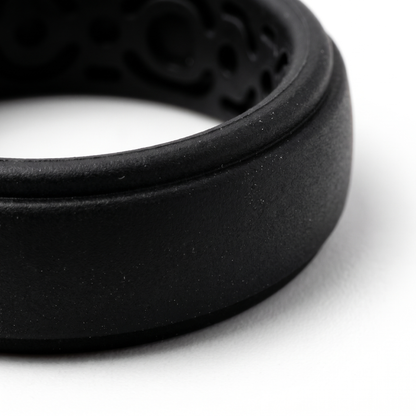 Close-up of silicone band texture