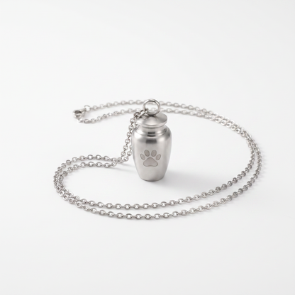 Cremation urn pendant product shot