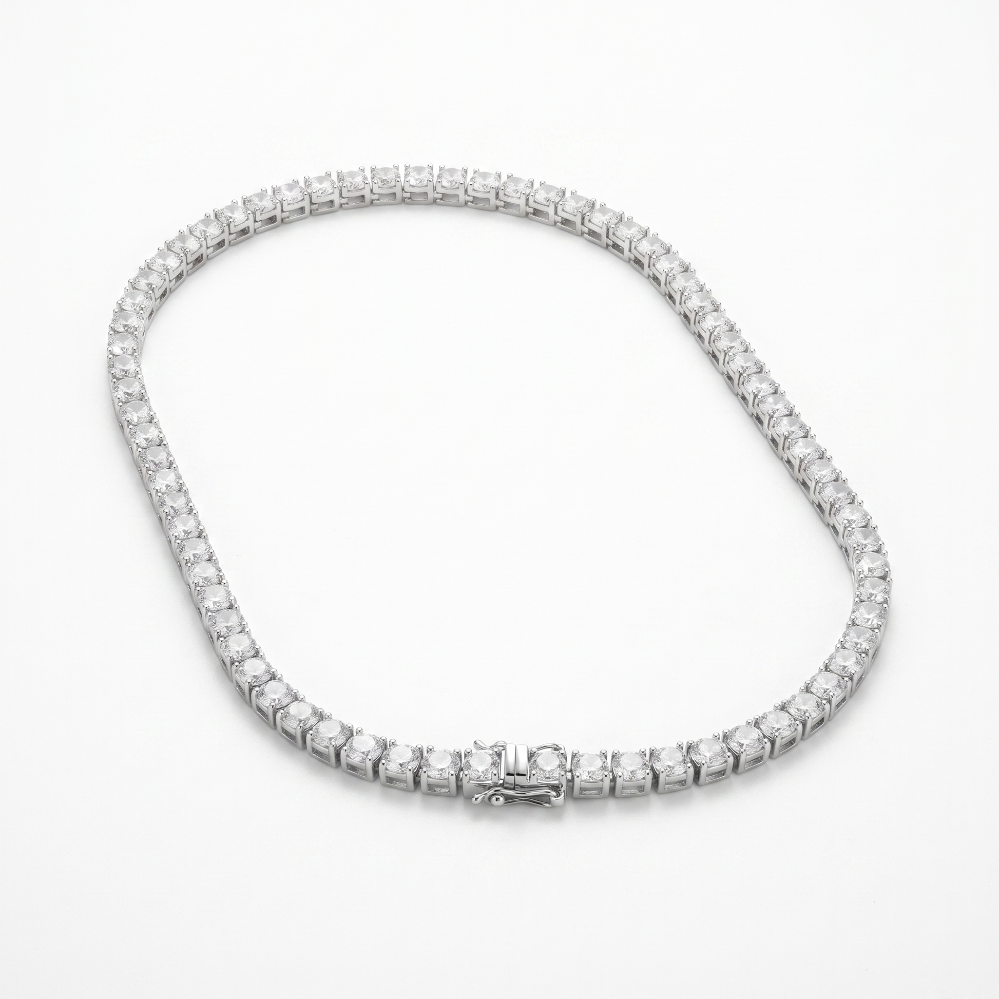 CZ tennis chain product shot